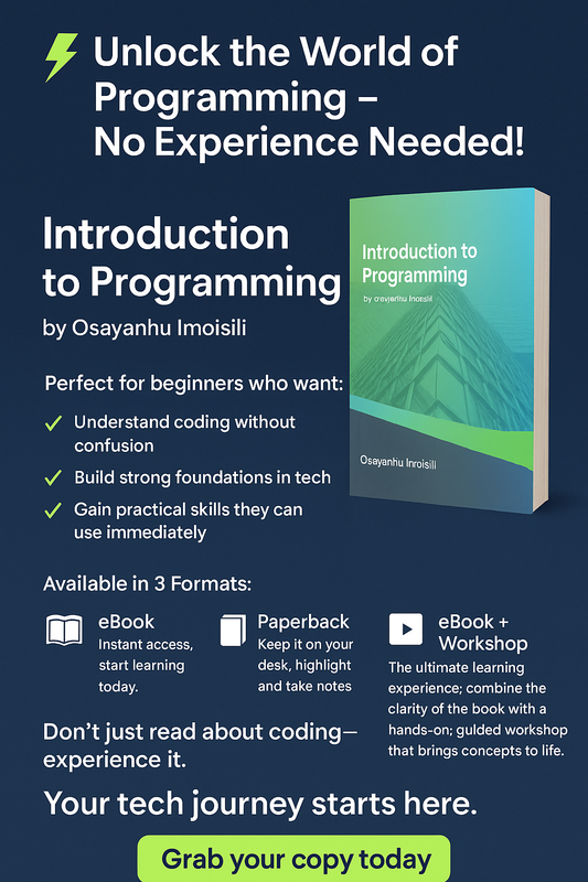 Introduction to Programming Webinar (plus free eBook)